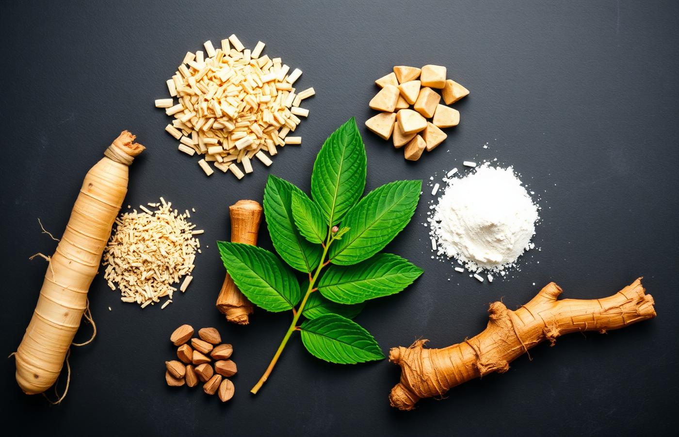 Natural herbal ingredients inside IronWood Male Enhancement Nutritional Supplement